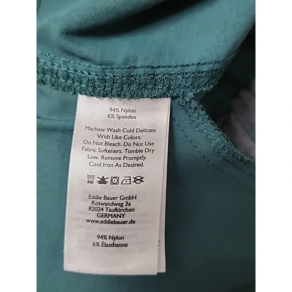Eddie Bauer First Ascent Guide Shorts Mens 42 Green Hiking Technical Utility**‎